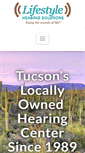 Mobile Screenshot of lifestylehearingsolutions.com